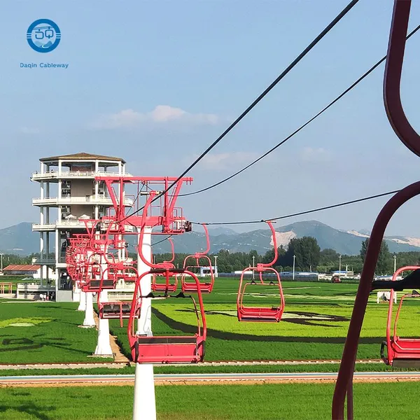 Daqin Passenger Fixed Grip Chairlift Cableway - Wholesale Ski Resort Ropeway System With Safe Gondola Lift Design-Cable Car Cableway photo-5