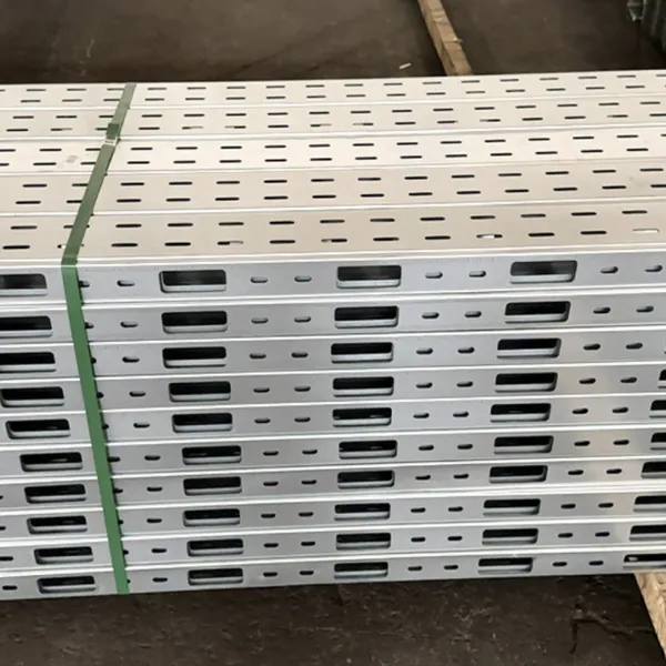304 Stainless Steel Perforated Cable Tray 100mm x 50mm x 3000mm, 1.2mm Thickness, Load Capacity 150kg/m