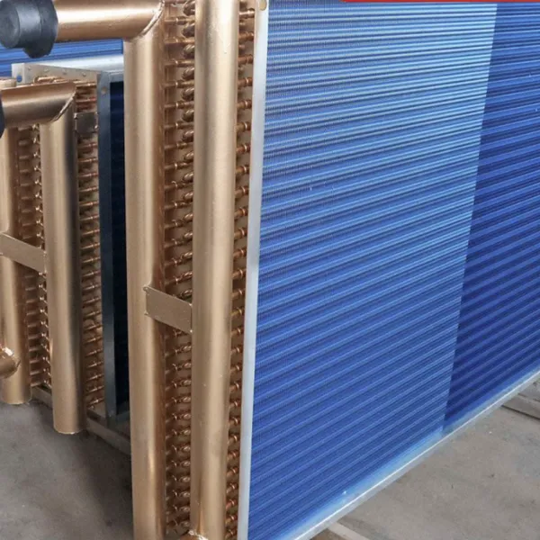 Stainless Steel Finned Surface Cooler for Pharmaceutical Compressed Air Aftercooler Application