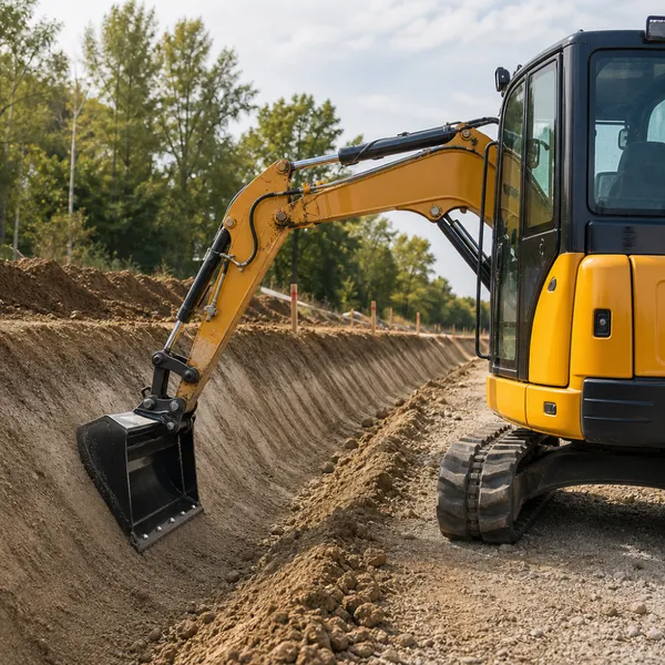 Trapezoidal Batter Bucket 800mm With Pin On Mount for 3 Ton Excavator Attachment Ditching Bucket photo-5