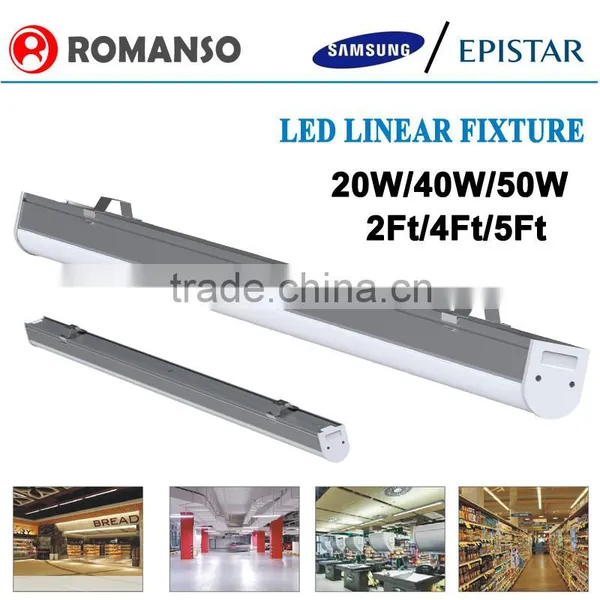 220v Linear Lighting 200 Degree LED Batten Lights With 3 Years Warranty photo-2