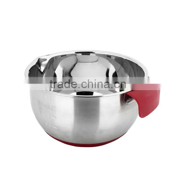 Chinese Stainless Steel Kitchenware Wholesale Stainless Steel Mixing Bowls With Handle photo-4