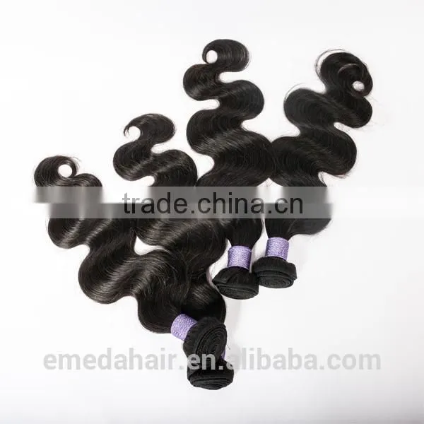 Factory Supply Weaves Bundles Peruvian and Brazilian Human Hair photo-3