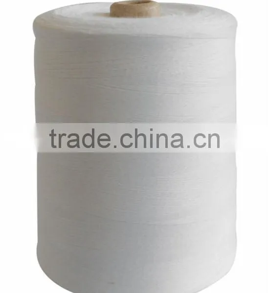 A203 Raw White 100 Virgin Polyester Industrial Bale Sewing Thread photo-2