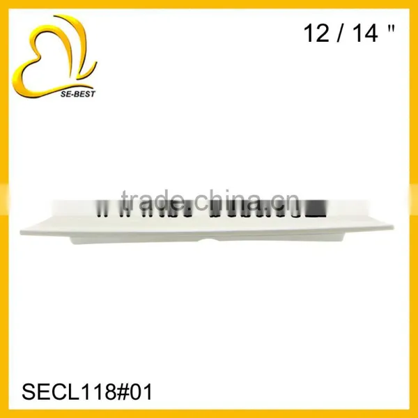 12/14" PURE WHITE PLATE; RECTANGLE PLATE photo-3