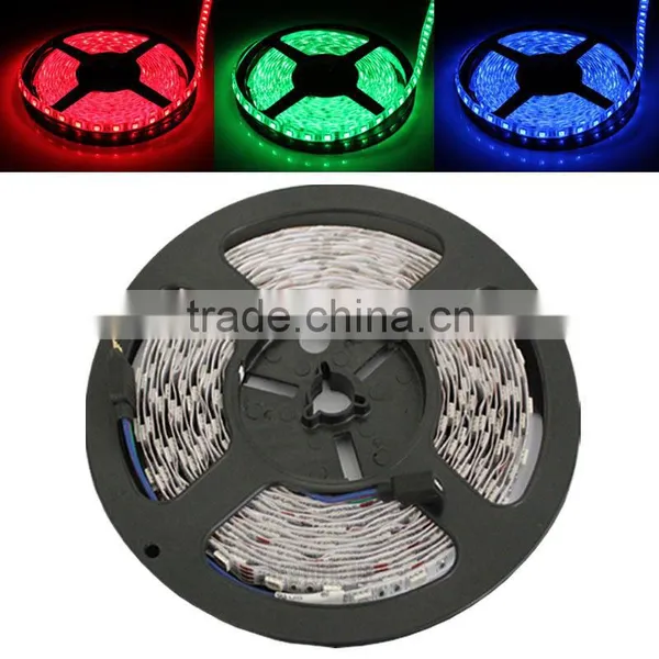 5m 500cm 5050 RGB 300 LED SMD Flexible Light Strip+Mini 24 Key Remote Controller photo-4