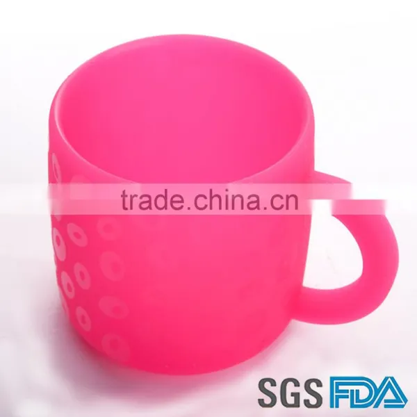 FDA&SGS HOT SALE Silicone Baby Cup Colorful Travel Cup Quality Choice photo-2