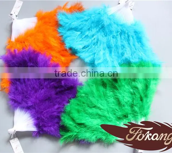 Wholesale Feather Suppliers Large Feather Fan And Chinese Feather Fan For Wedding Gift photo-5