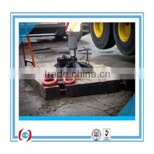 Black Temporary Ground Protection Pads With Lifting photo-4