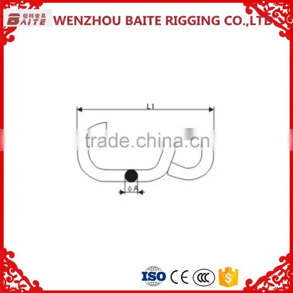 Steel Electric Galvanized 6mm S Hook ,S Shaped S Hook & Meat Hanging Hook. photo-2