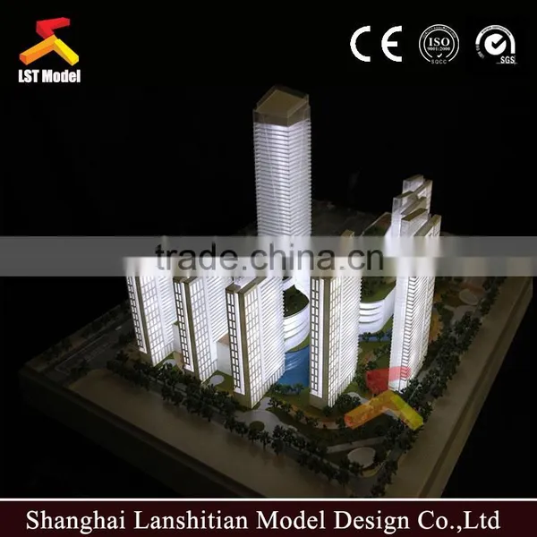 Maquette Rendering Miniature Architectural Scale Model With Light photo-3