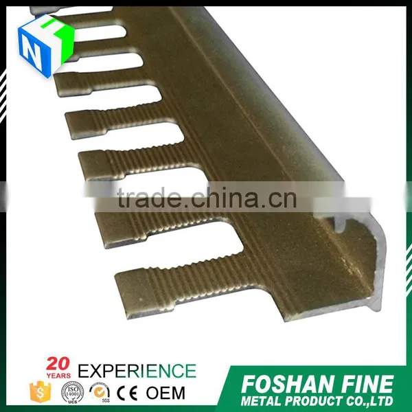 Wholesale custom powder coating tile outside corner trim
