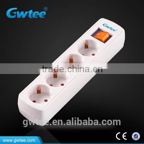 Eu Standard French Style 6 Way Extension Electrical Socket GT-6146 photo-2