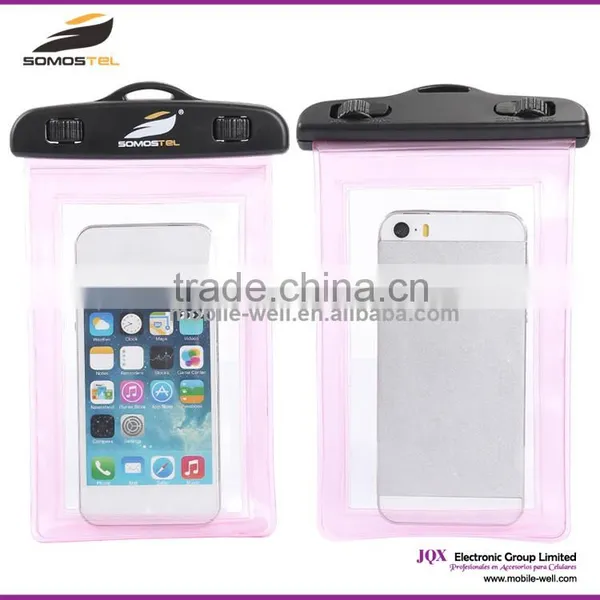 [Somostel] High Sealed,HD Picture Under Water 10M Waterproof Phone Case, Promotional PVC Waterproof Bag photo-2