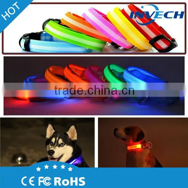 Wholesale LED Luminous Pet Products Nylon Pet Dog Collar photo-6