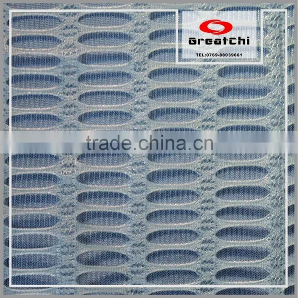 Gauze Macroporous Beautiful Vest Polyester Jacquard Fabric, Dresses Fabric, Jacquard Fabric For Shoes