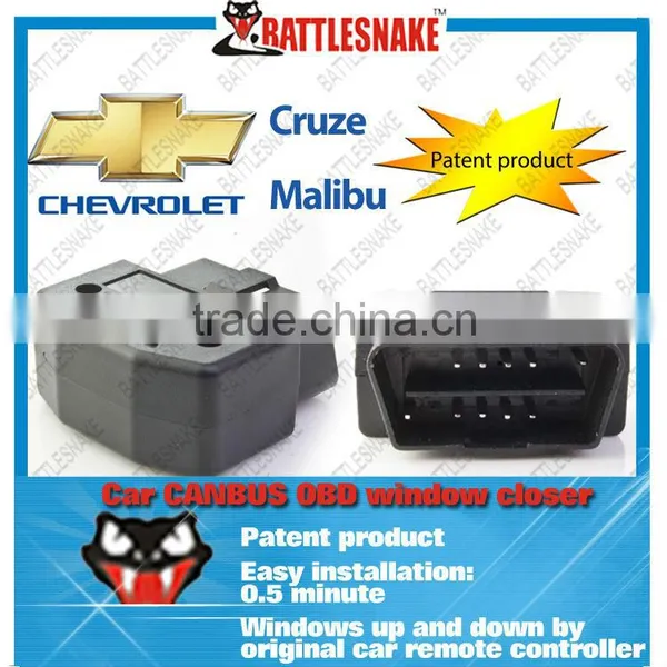Auto CANBUS OBD Window Closer for CHEVROLET Cruze With Specification of 1 Min Installation