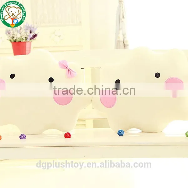 Custom Plush Cloud Toys White Clouds Shaped Throw Pillow Soft Toy photo-3