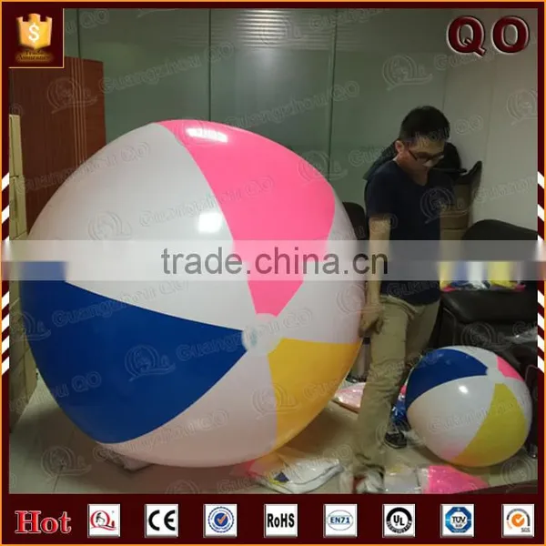Top Sell Multipurpose Logo Customized Inflatable Beach Ball photo-2