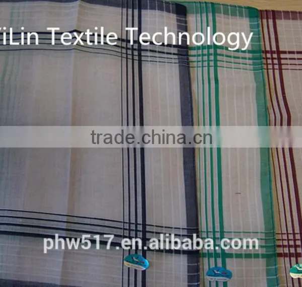 NO-28 100% Cotton Handkerchiefs White Center Handkerchief