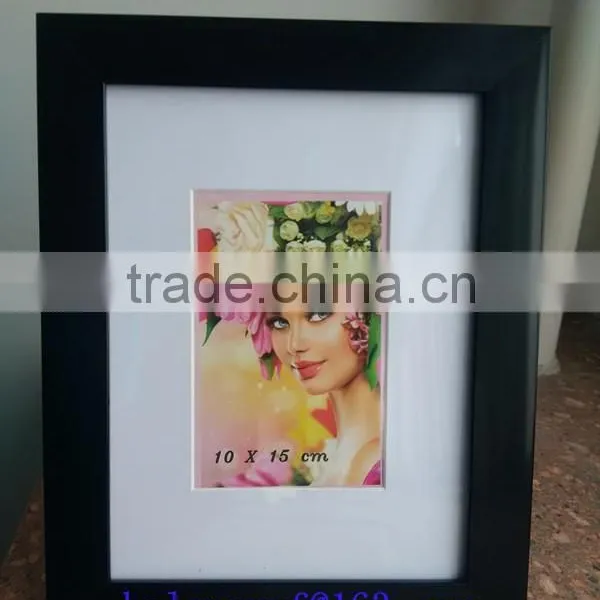 Wholesale Colored Black and Red Plastic Photo Frame for Your Photo photo-2