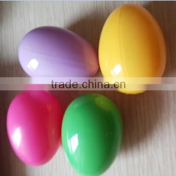 2015 Hot Selling Colorful Plastic Surprise Eggs Plastic Easter Eggs Plastc Eggs Quality Choice
