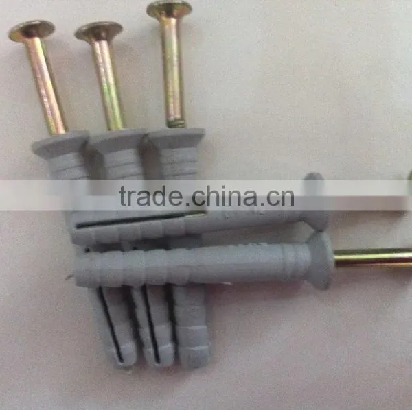 Nylon Hammer Fixing Anchors With Nail Screw photo-3