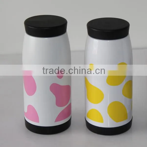 Cartoon Stainless Steel Vacuum Office Cup and Straw for Wholesale photo-2
