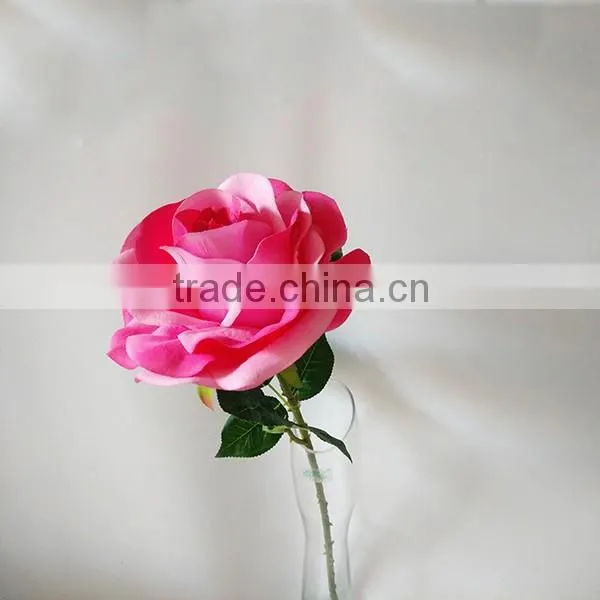 Chinese Wholesale Artificial Red White Rose Plants Sale photo-6