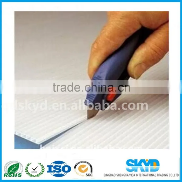 Virgin Material Manufacturing PP Corrugated Plastic Sheet 0.5mm 1mm 2mm 3mm 4mm 5mm 6mm