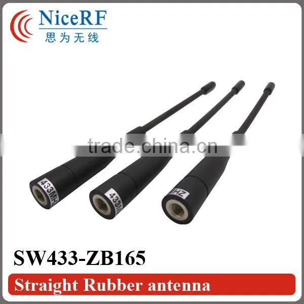 Straight Rubber Antenna SW433-ZB165 for Wireless Transceiver RF Module 433MHz Straight Rod Antenna 433MHz Antenna 433 photo-2