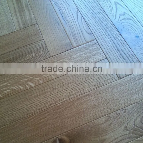 Selected Quality Herring Bone Oak Wood Floor photo-4
