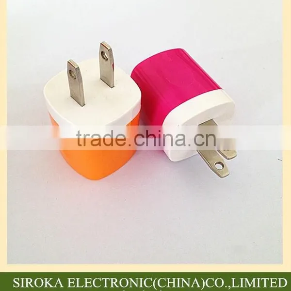 High Quality 1A/1.5A 110V USB Travel Adapter Charger With IC Smart Chip for Mobile Cell Phone photo-3