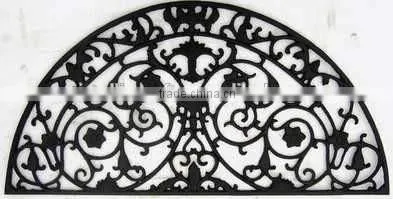 Half-round Cast Iron Metal Doormat photo-4