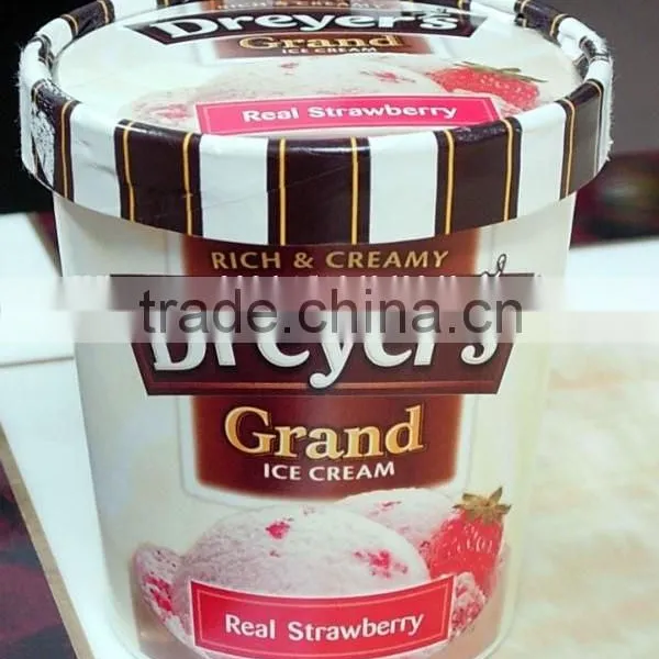 New Design Take Away Paper Ice Cream Cup With Cover Material photo-4