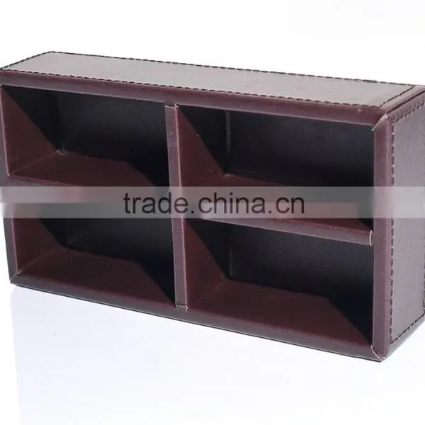 2015 New Arrived Waterproof Leather Scarf Storage Box photo-3