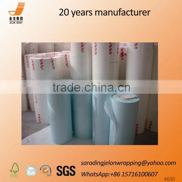 Jumbo Rolls White/Yellow Glassine Paper Liner