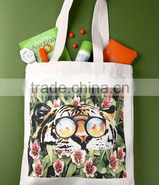 Fashionable Creative Dress Up The Animals Large Shopping Tote Bag photo-6