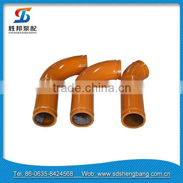 High Wear Resisitance 5.5" 90 Degree Concrete Pump Elbow