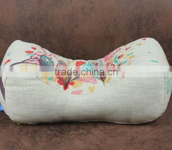 2015 New Cartoon Owl Digital Printing Waist Cushion Cover Thicken Office Pillow photo-4