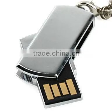 Waterproof & Mini Swivel Keychain Style USB Flash Drive photo-2