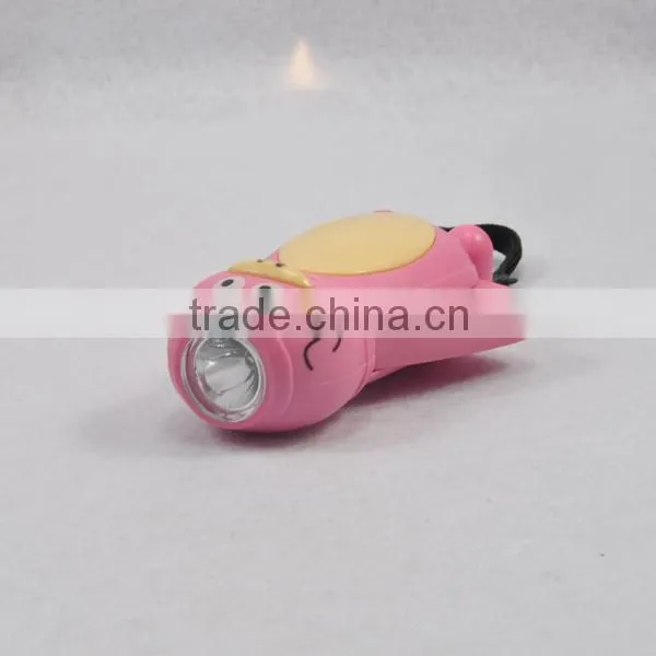Cartoon Hand Crank Dynamo Flashlight photo-5