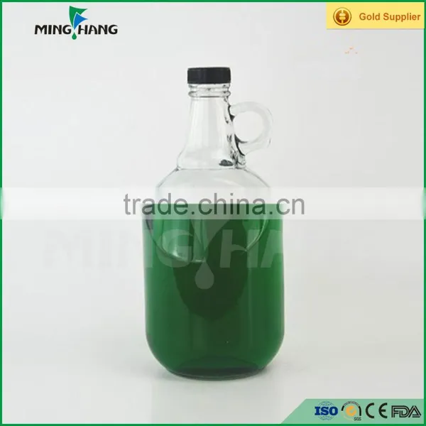 2L Glass Wine Bottle With Handle and Cap photo-2