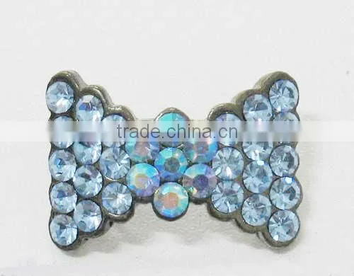 Colorful Buckle Diamond Shoe Accessories Bows