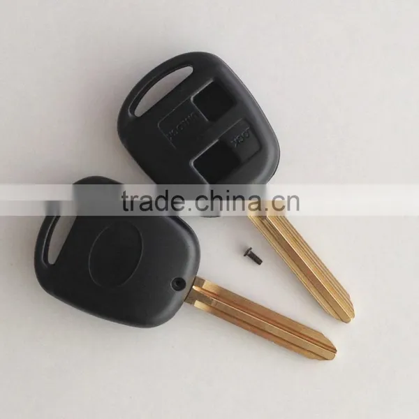 Remote Car Key Shell 2 Button for TOYOTA Car Keys