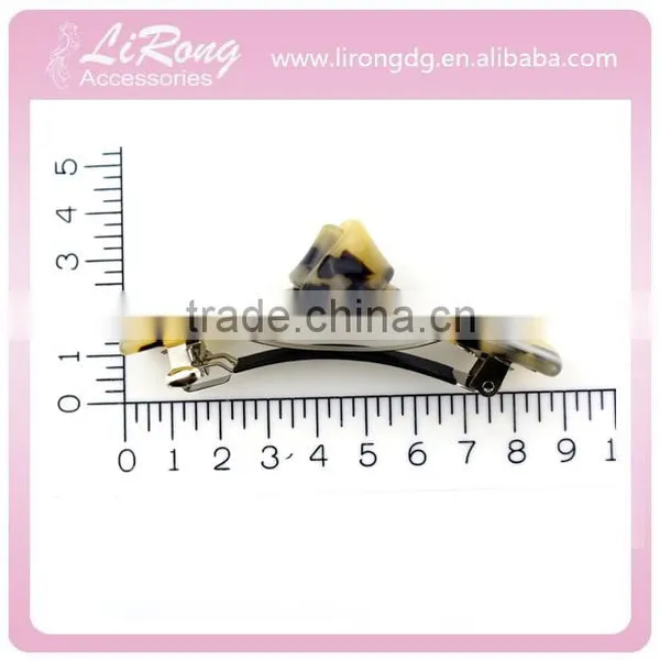 Fashional Eco-friendly Cellulose Acetate Hair Clips photo-3