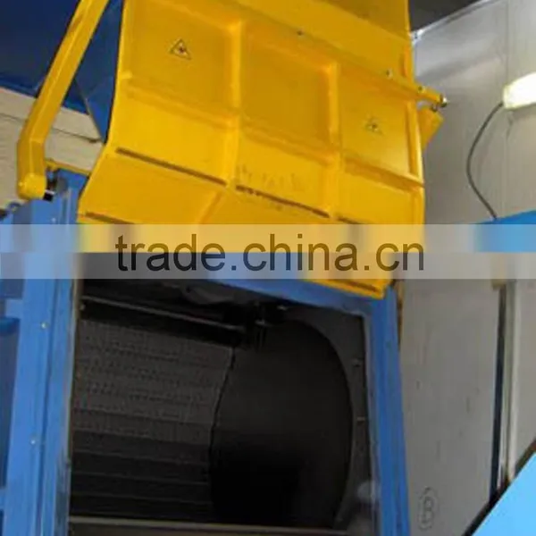 Q32 Tumble Rubber/steel Belt Barrel Shot Blasting Equipment China photo-4