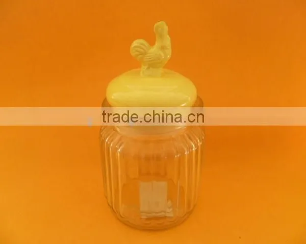 Glass Food Jar With Ceramic Lid photo-2