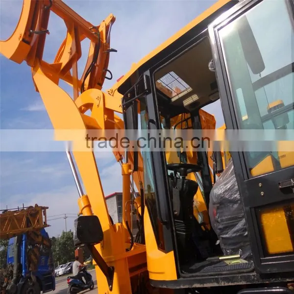 Forest Log Loader Trailer With Grapple for Sale photo-5
