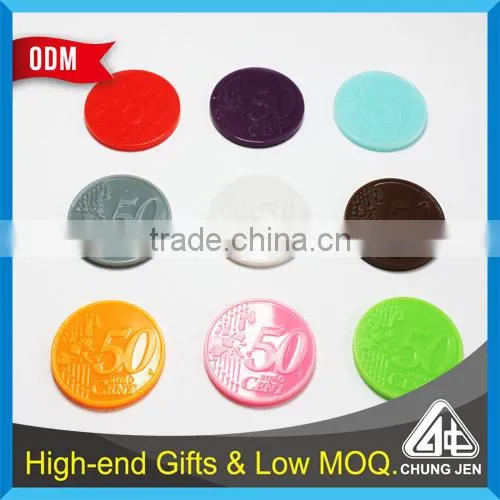 Cheap Trolley Coins Custom Supermarket Cart Custom Plastic Token photo-6